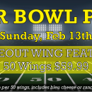 Super Bowl LVI Takeout Wing Feature