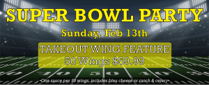 Super Bowl LVI Takeout Wing Feature